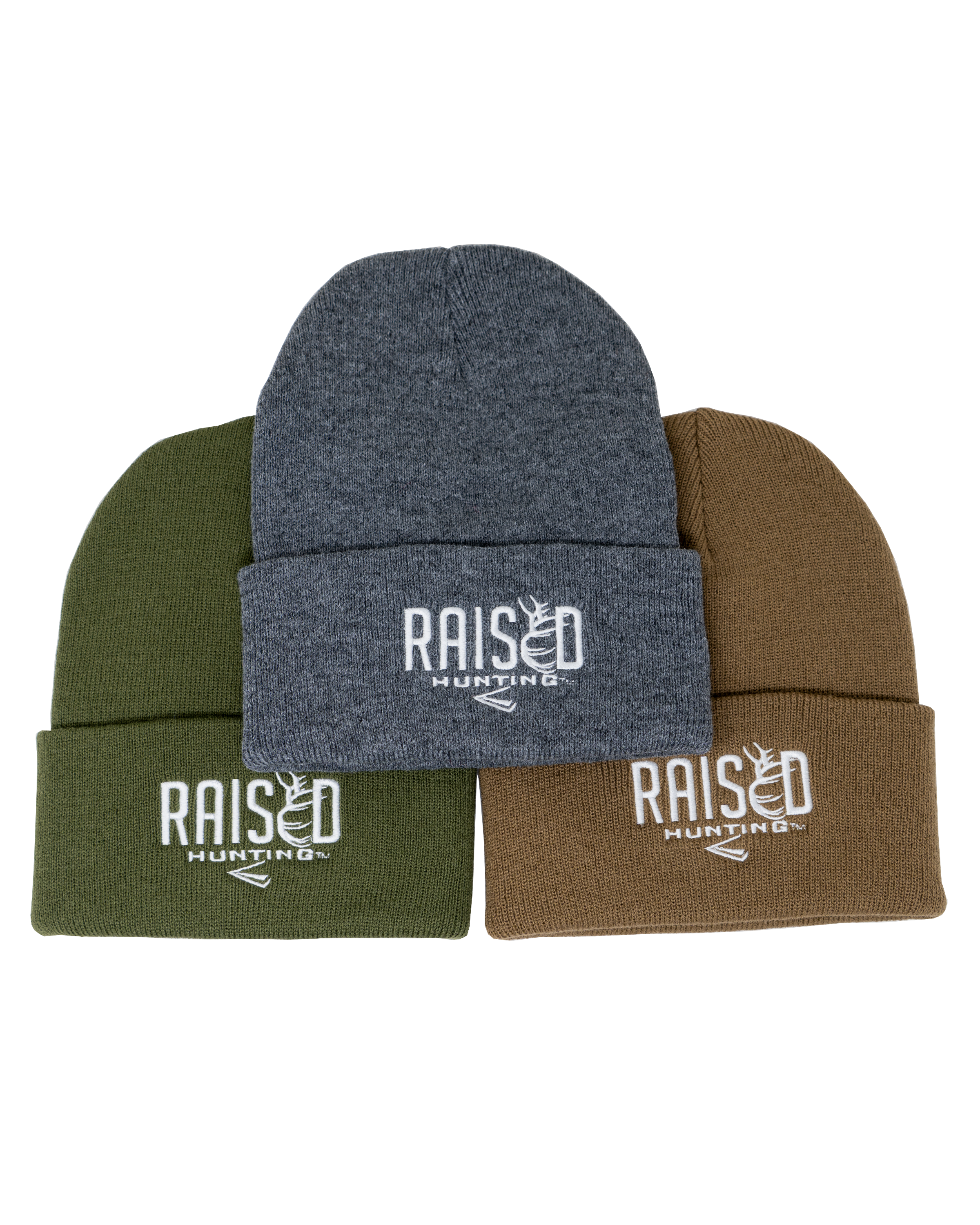 Raised Hunting | Logo Beanie