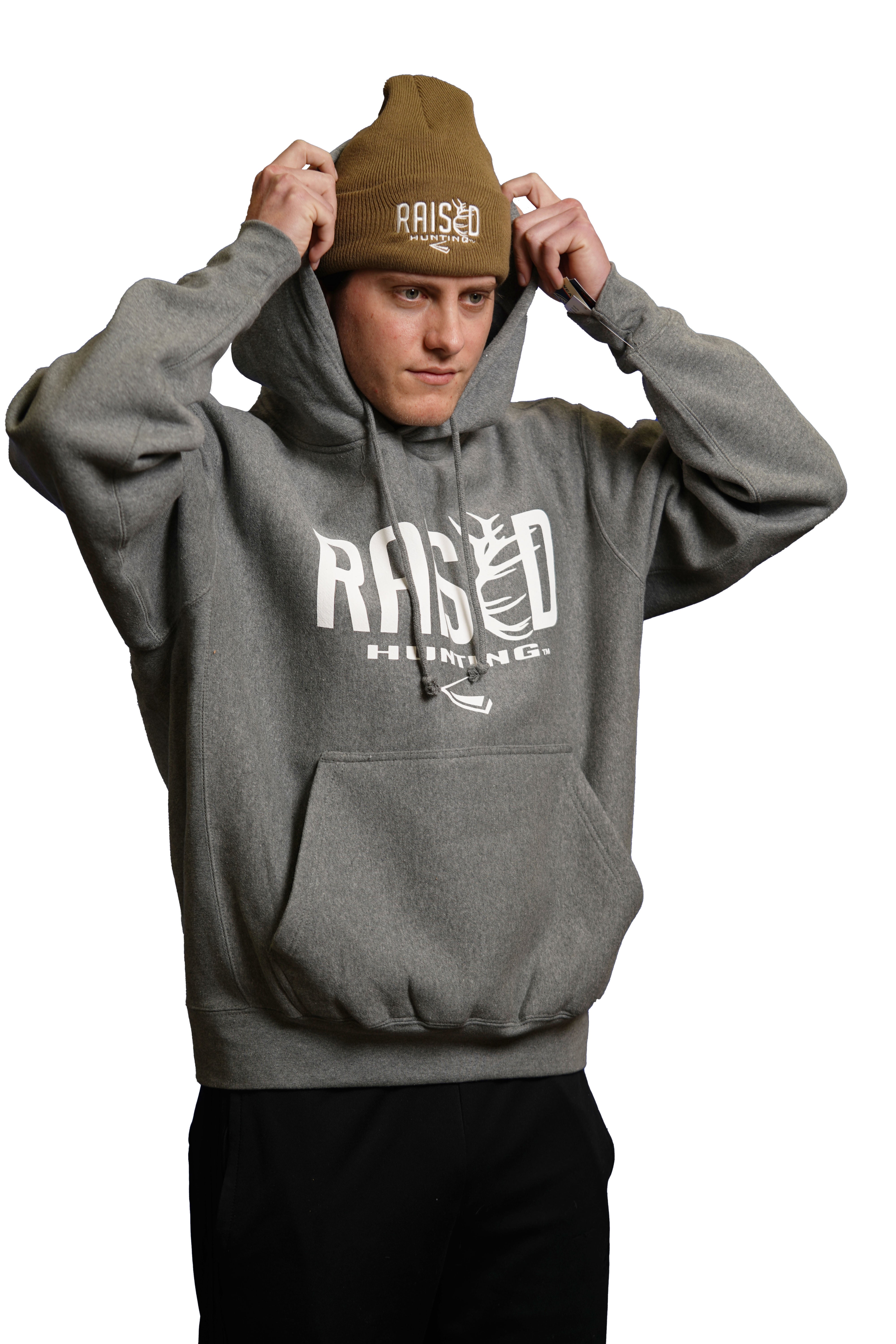 Graphite Hoodie | Heavyweight Weatherproof | Raised Hunting